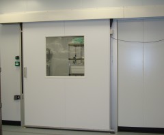GRP Clean Room Sliding Door