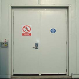 External Steel Personnel Door