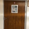 Personnel Door Woodgrain Finish